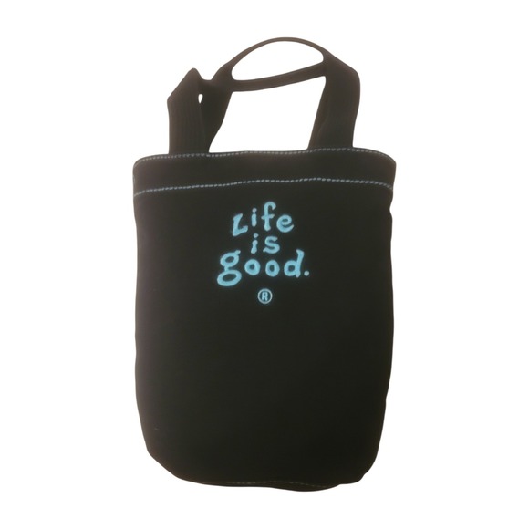 Life Is Good Handbags - Life Is Good Canvas Tote Bag Small Blue